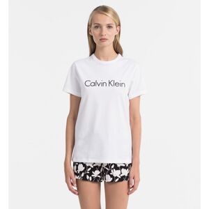 Calvin Klein Logo Dámske Tričko Biele XS