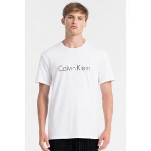 Calvin Klein Pánske Tričko Biele S