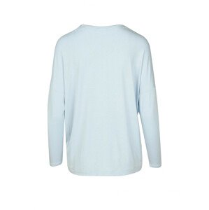 Dámske tričko na spanie QS6409E-GR4 modrá - Calvin Klein M modrá