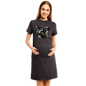 Dojčiace nočná košeľa Majka šedá šedá XXL
