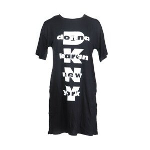 Dámska nočná košeľa YI2322403-001 čiernobiela - DKNY XS čiernobiela