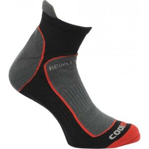 Pánske funkčné ponožky Regatta RMH030 TRAIL RUNNER Black / Grey Cernay 9-12 rokov