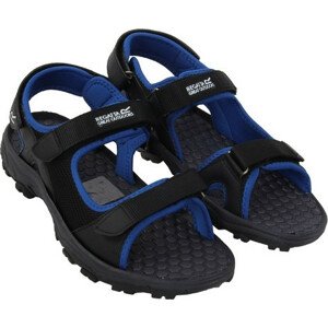 Pánske sandále Regatta RMF396 TERRAROCK Black / Oxford Blue čierna 44