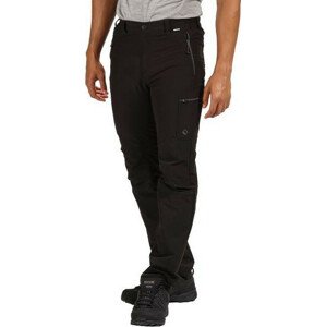 Pánske nohavice REGATTA RMJ216R Hightone Trs Čierna čierna L