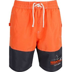 Športové plavky / šortky REGATTA RMM010 Bratchmar III Oranžové oranžová L