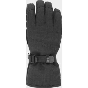 Pánske lyžiarske rukavice 4F REM254 Čierne čierna 7-7,5(S)