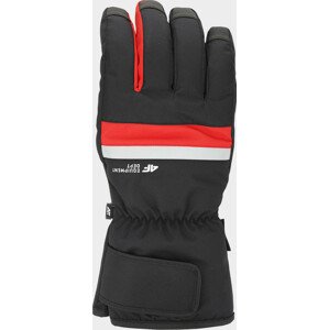 Pánske lyžiarske rukavice 4F REM350 Červené červená 7-7,5(S)
