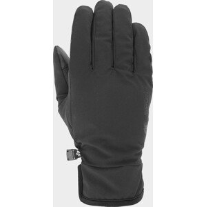 Unisex rukavice 4F REU100 Čierne čierna XS