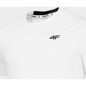Pánske funkčné tričko 4F TSMF260 Biele biela 3XL