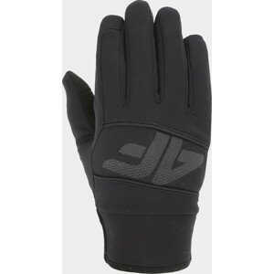 Softshellové rukavice 4F REU104 Čierne čierna XS