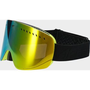 Dámske lyžiarske okuliare 4F GGD150 Žlté žltá UNI