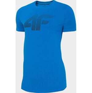 Pánske bavlnené tričko 4F TSM302 Modré modrá S