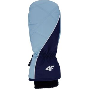 Dámske lyžiarske rukavice 4F RED002 Svetlomodré modrá 6,5-7(M)