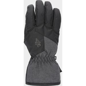 Pánske lyžiarske rukavice 4F REM001 Čierne čierna 8-8,5(M)