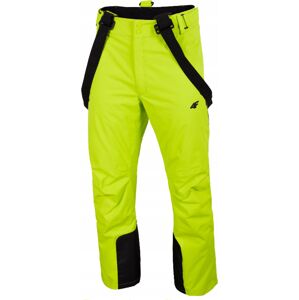Pánske lyžiarske nohavice 4F SPMN012 Zelené zelená 3XL