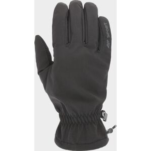Softshellové rukavice 4F REU105 Čierne Cernay S