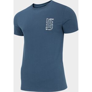 Pámské tričko 4F TSM215 Tmavomodré modrá S