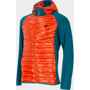 Pánska outdoorová bunda 4F KUMH207 Oranžová oranžová XXL