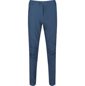 Pánske nohavice REGATTA RMJ216R Hightone Trs Modré modrá 30in