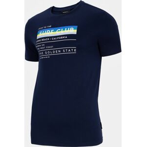 Pánske tričko Outhorn TSM615 Tmavomodré modrá M