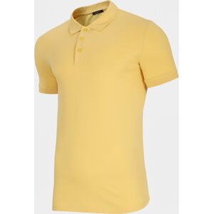 Pánske polo tričko Outhorn TSM626 Svetložlté žltá 3XL