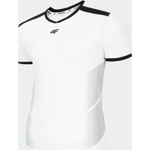 Pánske futbalové tričko 4F TSMF401 Biele biela XXL