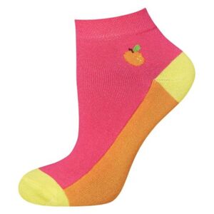 Ponožky SOXO GOOD STUFF - Pomaranč růžová/oranžová 35-40