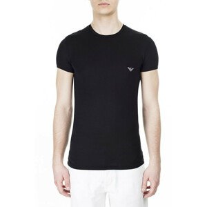 Pánske tričko 111341 0P511 00020 čierna - Emporio Armani XL čierna