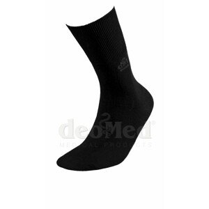 Ponožky JJW Deomed Cotton Silver čierna 43-46