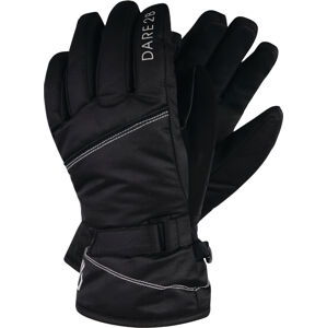 Detské lyžiarske rukavice DGG314 DARE2B Impish Čierne čierna 6-7
