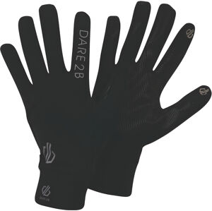 Ľahké športové rukavice DUG314 DARE2B Cogent Čierne Cernay L-XL