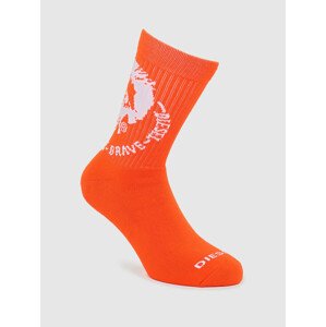 Ponožky 00S6U0-OPAZS-34H oranžová - Diesel M oranžová