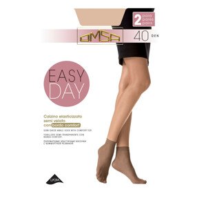 Dámske ponožky Omsa Easy Day 40 deň A'2 caramello/odd.béžová Univerzální