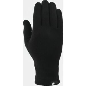 Unisex rukavice 4F REU303 Čierne Cernay M