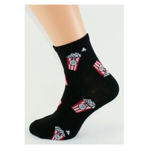 Dámske ponožky Popsox 3717 fuchsie