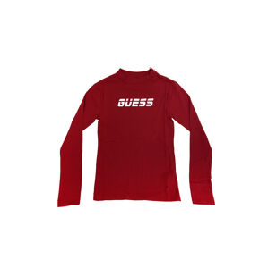 Dámske tričko s dlhým rukávom O0BA0PK6YW1 - G5F0 - Guess červená S