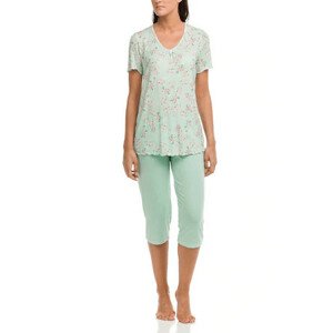 Dámske pyžamo 12251-510 zelená - Vamp zelená XL