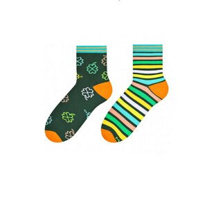 Dámske nepárové ponožky More 078 světle zelená 39-42
