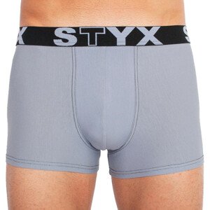 Pánske boxerky Styx športové guma svetlo šedej (G1067) XL