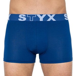 Pánske boxerky Styx športové guma tmavo modré (G968) L