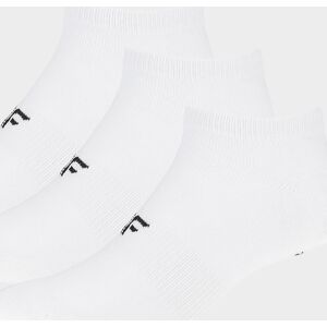 Dámske ponožky 4F SOD302 Biele (3 páry) biela 35-38