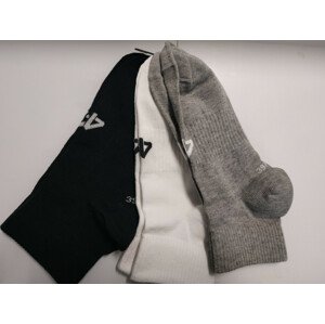 Pánske ponožky 4F SOM302 Šedé_Bílé_Černé (3páry) šedá 39-42
