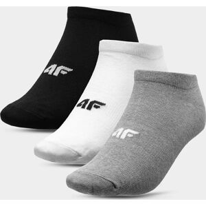 Pánske ponožky 4F SOM301A Šedé_Černé_Bílé šedá 43-46