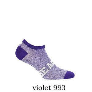 Dámske členkové ponožky Be Active W81.0S1 - Wola 33/35 fialová