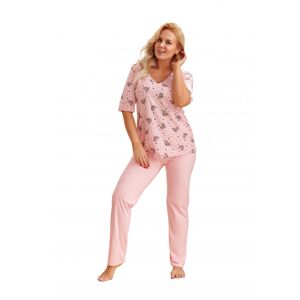 Dámske pyžamo 2465 Lidia pink - TARO ružová XXL
