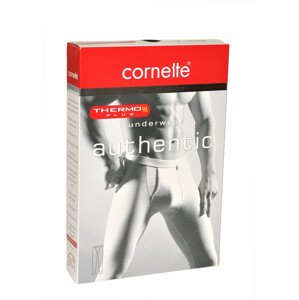 Pánske podvlékací nohavice Cornette Authentic Thermo Plus černá XXL