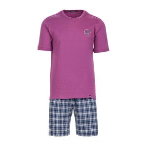Vamp - Pánske pohodlné pyžamo 13702 - Vamp purple royal m