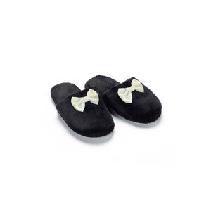 Vamp - Dámske zamatové papuče s mašličkou 13991 - Vamp original m