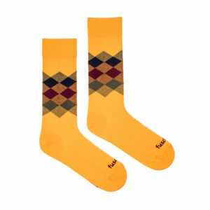 Veselé ponožky Fusakle kosoštvorec leto (--0808) L