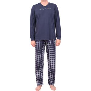 Pánske pyžamo 13625 - Vamp tmavo modrá M